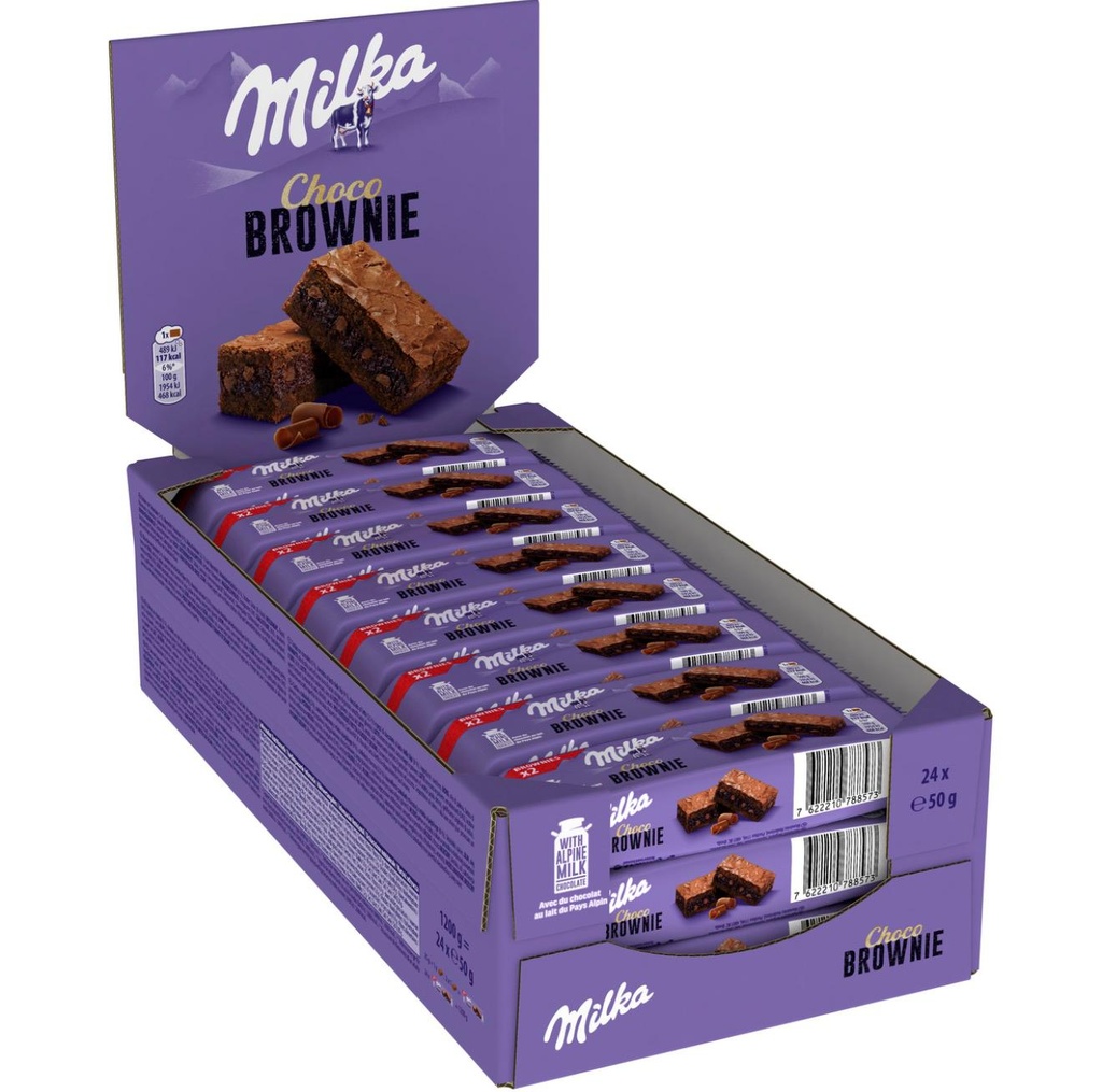 Milka Choco Brownie 50g 